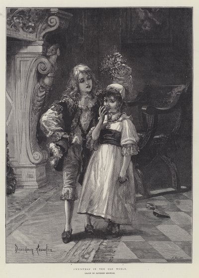 旧世界のクリスマス 作： Davidson Knowles